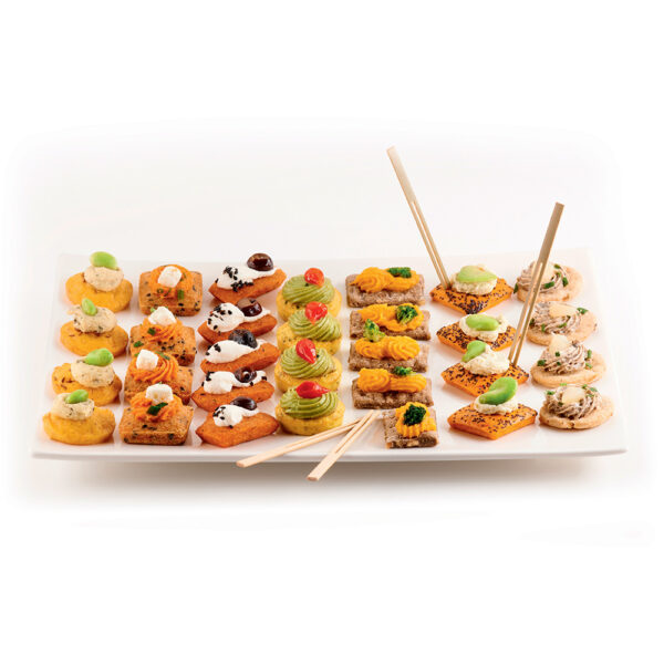 Plateau de canapés végétarien - 30 pièces