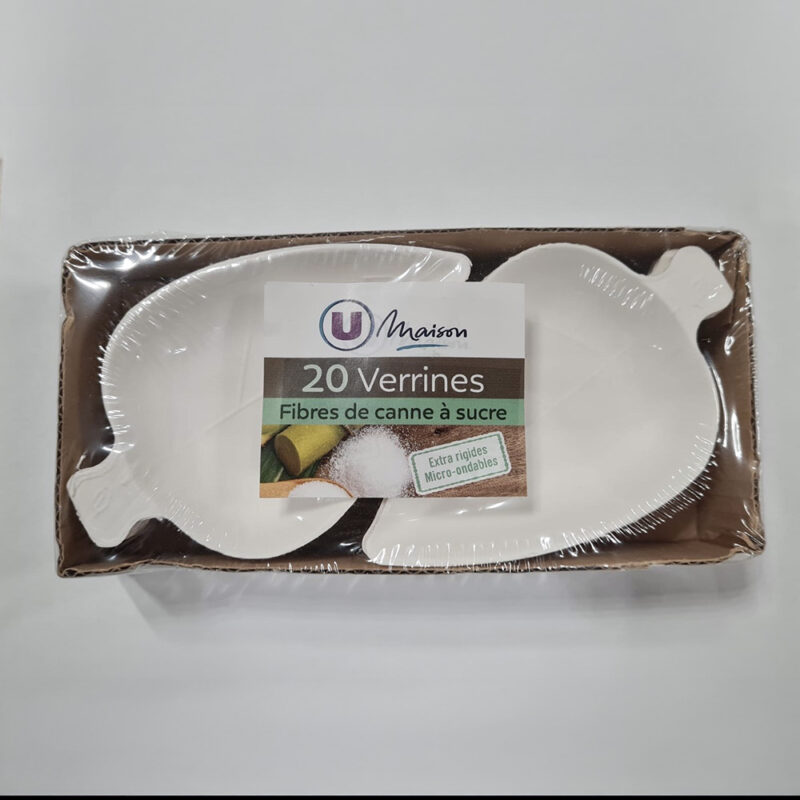 Verrine feuille U x20