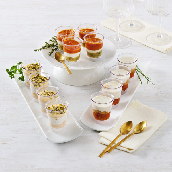 Verrines - 4 pièces