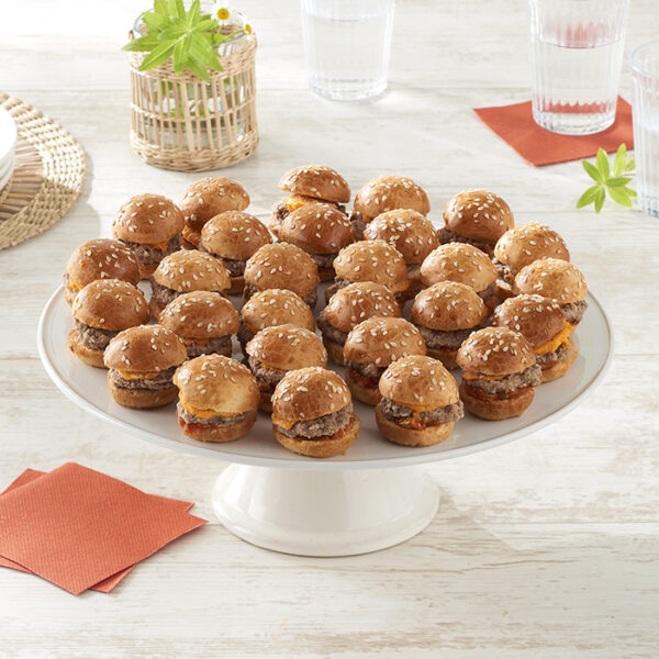 Cheese Burgers cocktail - 28 pièces