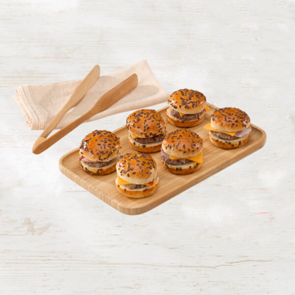 Mini burger bœuf charolais - 12 ou 18 pièces