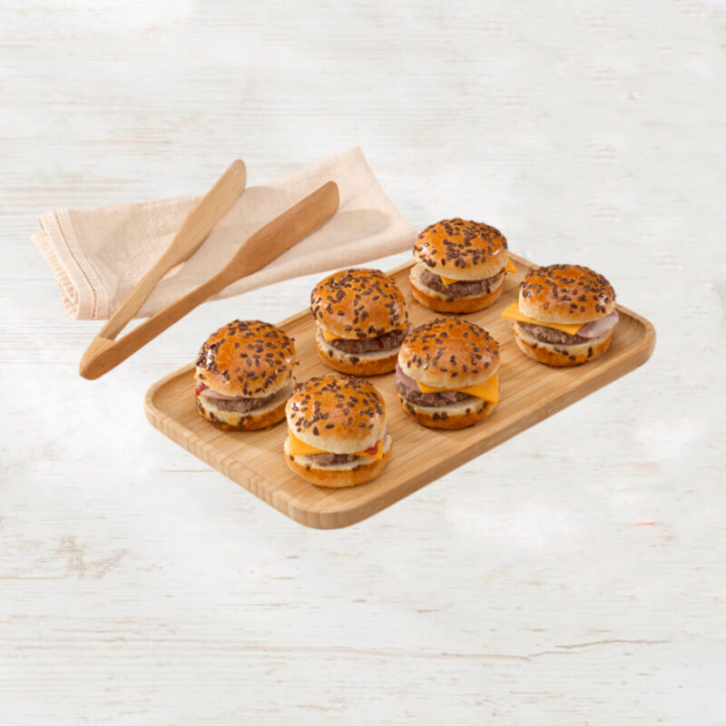 Mini burger bœuf charolais - 12 ou 18 pièces