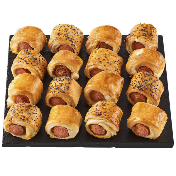 Mini feuilletés saucisses costumées - 16 pièces