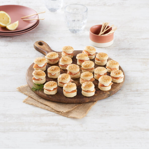 Briochettes au saumon - 20 pièces